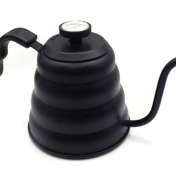 New APUSU Gooseneck Pour-Over Kettle/ Built-In Thermometer/ Stainless Steel - Picture 2 of 6